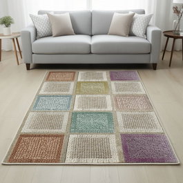 Conceptum Alfombra Wookece196 Multicolor 50 x 80 cm